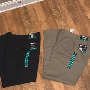 2 pants Kirkland size 38X36